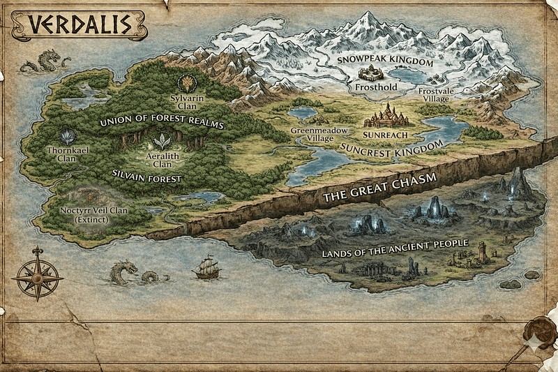 The world of Verdalis (RPG)
