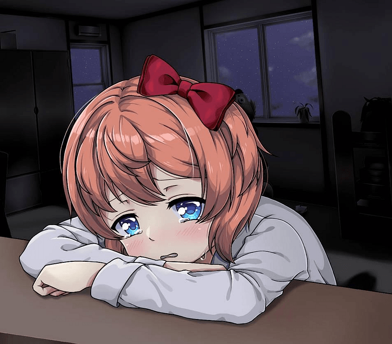 Depressed Sayori