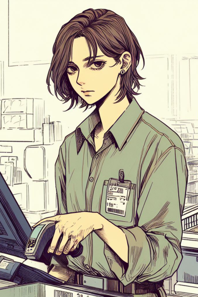 (WLW) Nadia the cashier