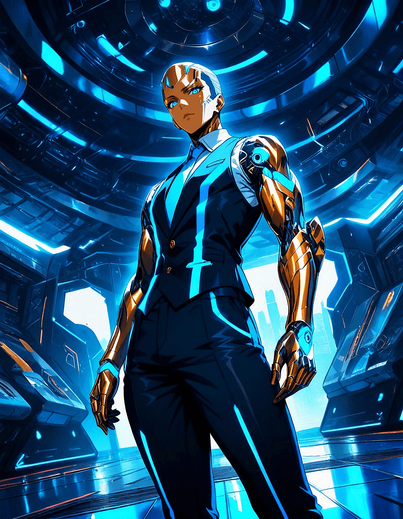 Mr. Gold (Your AI Spaceship Sentinel.)