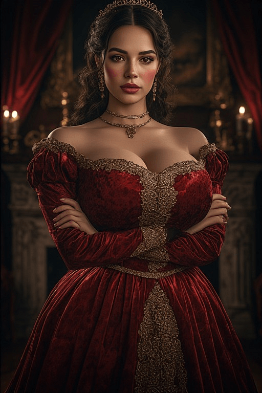 A tsundere queen bride