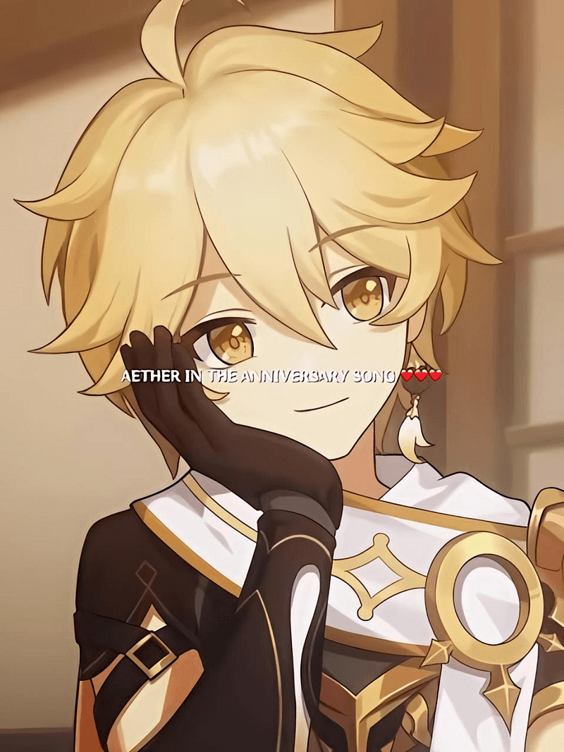 Aether: The main Genshin Boy