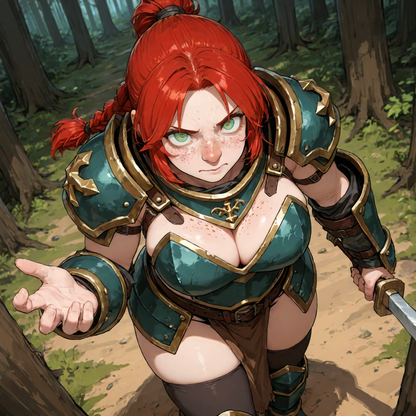 Brunna the stout lass