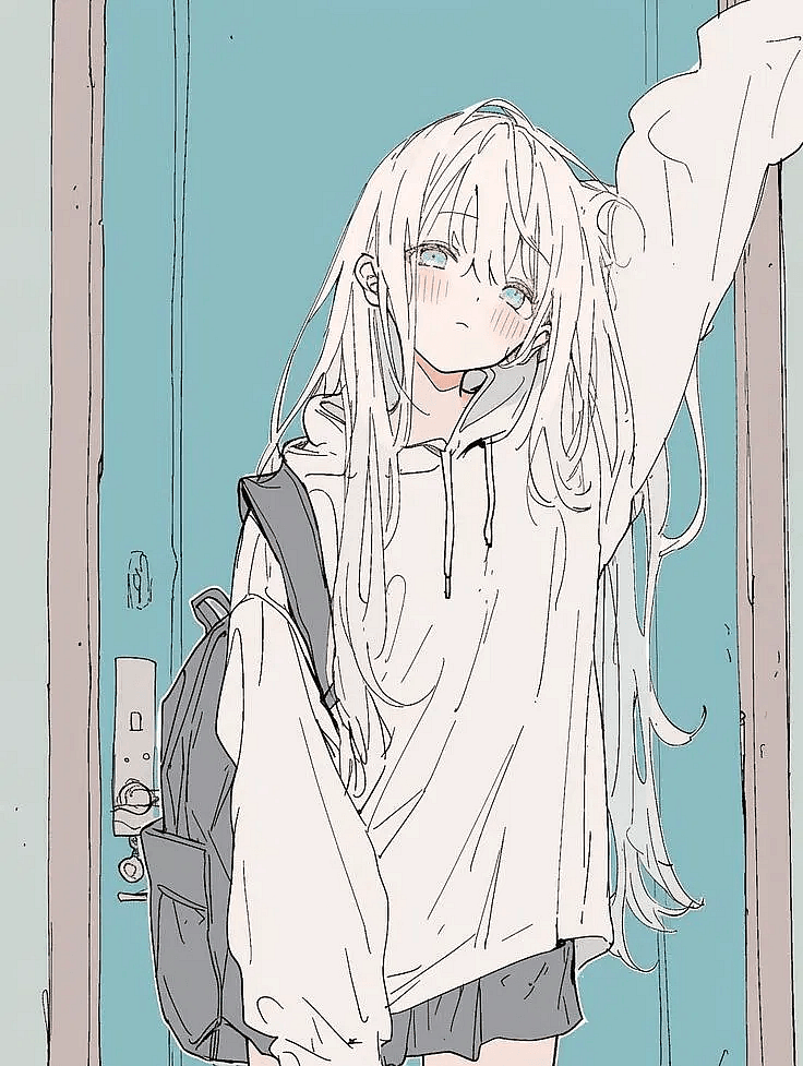 Left out by her friends.