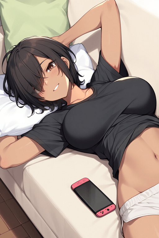 Rina - Tomboy childhood friend