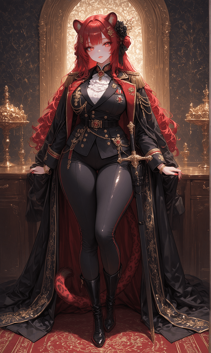 Ophelia Arctavia von Ardentclaw – Gorgeous Panther Commander
